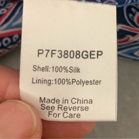 PARKER 100% Silk Lorenzo Paisley Cold Shoulder Halter Dress Size 0 - Picture 14 of 15